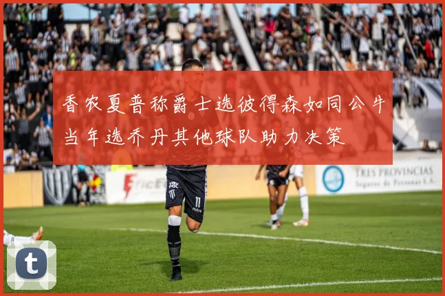 香农夏普称爵士选彼得森如同公牛当年选乔丹其他球队助力决策